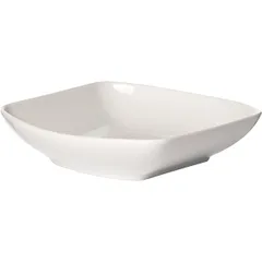 Тарелка глубокая «Клаб» фарфор 0,75л ,H=50,L=204,B=204мм белый, изображение 2