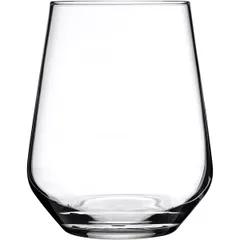 Old fashion “Allegra Vi Block” glass 425ml D=65,H=105mm clear.