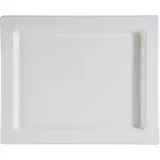 Поднос фуршетный GN 1/2 фарфор ,H=20,L=325,B=265мм белый