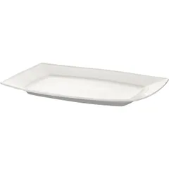 Блюдо «Виктория» прямоугольное фарфор ,H=15,L=280,B=200мм белый, изображение 2