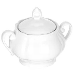 Lid for sugar bowl VER4302 “Verona”  porcelain  white