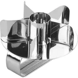 Маркер для выпечки хлеба с выемкой сталь нерж. D=8см