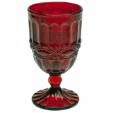 Wine glass “Solange” glass 275ml D=80,H=146mm red