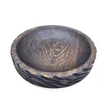 Блюдо для подачи дуб D=260,H=45мм тем.дерево