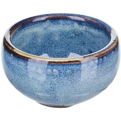 Sauce boat “Iris”  porcelain  75 ml  D=7, H=4cm  blue.