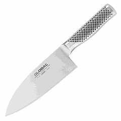 Knife for meat and fish “Global”  stainless steel , L=18 cm  metal.