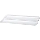 Гастроемкость GN 2/4 фарфор ,H=2см белый