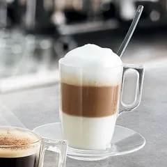 Кружка «Волюто» стекло 400мл D=11,1,H=12,3см прозр., изображение 2