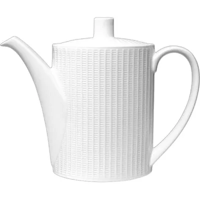 Чайник заварочный «Виллоу» с крышкой фарфор 0,6л белый, Объем по данным поставщика (мл): 600