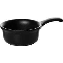 Кокотница «Бель Кузин» фарфор 200мл D=105,H=45,L=165мм черный