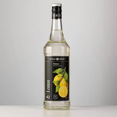 Напиток безалкогольный «Сок лимонный концентрированный» Pinch&Drop стекло 1л D=85,H=330мм, Состояние товара: Новый, Вкус: Лимон, изображение 3