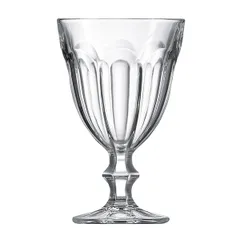 Wine glass “Roman” glass 240ml D=90,H=144mm clear.