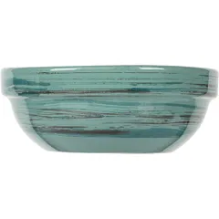 Тарелка глубокая фарфор 0,6л D=155,H=60мм бирюз., изображение 3