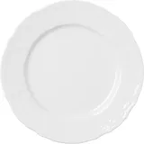 Тарелка «Бернадотт» мелкая фарфор D=25см белый