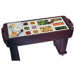 Гастроемкость «Колдфест» GN 1/2 для выкладки охлажденных продуктов пластик 6л ,H=15,L=32,5,B=26,5см , изображение 2