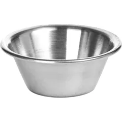 Sauce boat stainless steel 60ml D=67,H=25mm metal.