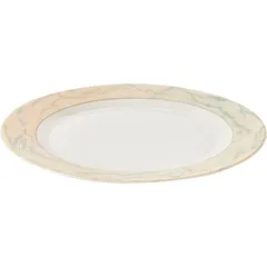 Блюдо «Сахара» круглое стекло D=31см бежев.,песочн., изображение 2