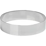 Кольцо кондитерское сталь нерж. D=140,H=35мм металлич.