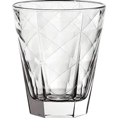 Old fashion "Carre" glass 340ml D=92,H=110mm clear.