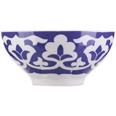 Салатник «Восток» фарфор 0,75л ,H=15,5см белый,синий, изображение 2