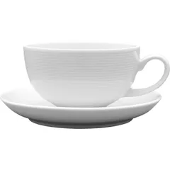 Чашка чайная «Это» фарфор 250мл белый