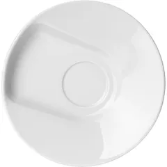 Блюдце «Максим» фарфор D=150,H=25мм белый