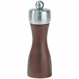 Мельница для перца с метал.механизмом дерево,сталь нерж. D=5,H=15см коричнев.