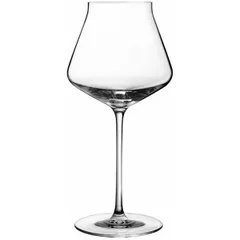 Wine glass “Revil up”  chrome glass  450 ml  D=10.4, H=22.1 cm  clear.