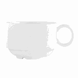 Чашка кофейная «Эмбасси вайт» фарфор 100мл