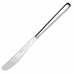 Table knife "Linea"  stainless steel  metal.