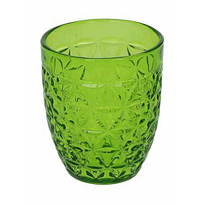 Хайбол «Абигейл» стекло 300мл D=84,H=100мм зелен., Цвет: Зеленый
