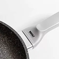 Сковорода(индукция) «Гранито» алюм.литой D=24,H=5см черный, изображение 3