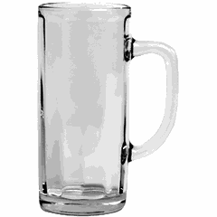 Beer mug "Minden" glass 400ml D=77/70,H=165,B=120mm clear.