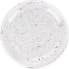 Plate “Tiramisu” small ceramics D=260,H=25mm white