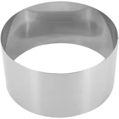 Pastry ring stainless steel D=20,H=12cm