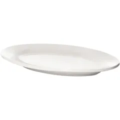 Блюдо «Кунстверк» овальное фарфор ,H=18,L=246,B=171мм белый, изображение 2