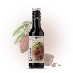 Syrup “Chocolate” Pinch&Drop glass 250ml D=54,H=202mm