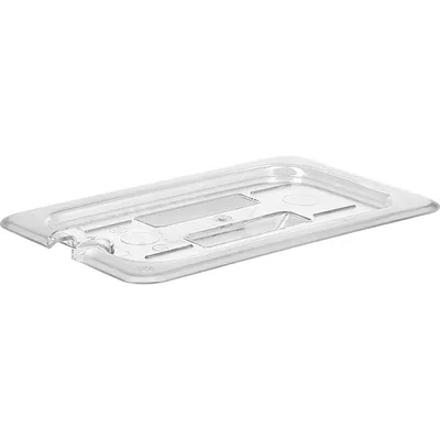 Крышка для гастроемкости GN 1/4 с вырезом для ложки поликарбонат ,L=26,5,B=16,2см прозр.