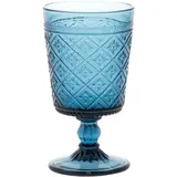 Wine glass “Gloria” glass 270ml D=80,H=148mm blue