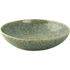 Salad bowl “Kiwi Green”  ceramics  D=22cm  green.