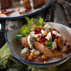 Блюдо для запекания «Блю Дэппл» фарфор 0,5л D=19см белый,синий, изображение 2