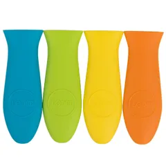 Set of removable handles for a frying pan [4pcs]  silicone , L=13cm  assorted.