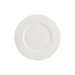 Тарелка d=280 мм. Белый Нит, тонкий край Bonna