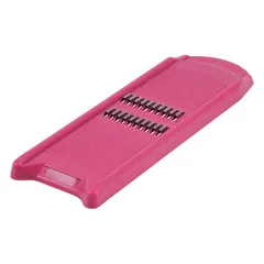 Терка «Эконом» для корейской моркови пластик,металл ,H=15,L=275,B=85мм в ассорт., изображение 3