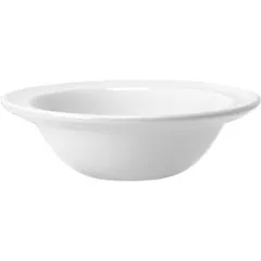 Salad bowl “Simplicity White” for fruit  porcelain  275 ml  D=165, H=50mm  white