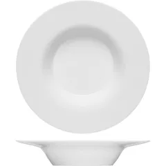 Deep plate “Purity”  porcelain  300 ml  D=240, H=45mm  white