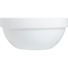 Салатник «Ресторан» стекло 1л D=17,H=7см белый, изображение 2