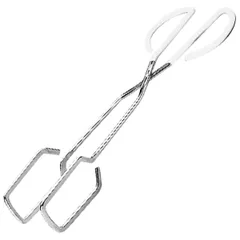 Tongs for sausages  stainless steel  L=38 cm  metal.