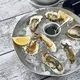 Блюдо для морепродуктов «Арго» с неровными краями алюмин. D=350,H=45мм серебрист., изображение 6