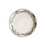 Тарелка «Грэндма» фарфор D=25см бежев.,синий